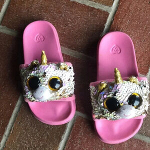 Ty Sequins‎ Unicorn Slide Sandals 11